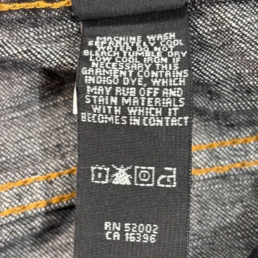 Claiborne Mens Straight Leg Jeans 31x30‎ Dark Wash Denim NWT